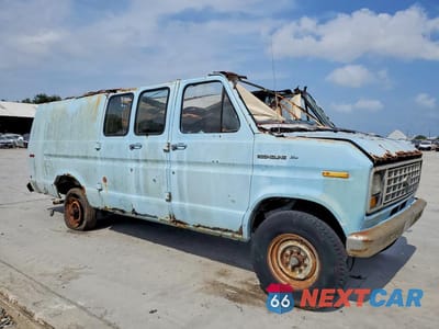 Czwarte zdjęcie samochodu z boku: 1987 FORD ECONOLINE E350 SUPER DUTY VAN VIN:1FTJS34Y8HHB24479 - miniatura