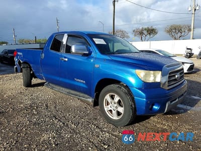 Czwarte zdjęcie samochodu z boku: 2007 TOYOTA TUNDRA DOUBLE CAB SR5 VIN:5TFRT54157X008451 - miniatura