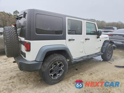 Trzecie zdjęcie samochodu z tyłu: 2008 JEEP WRANGLER UNLIMITED RUBICON VIN:1J4GA69198L640870 - miniatura