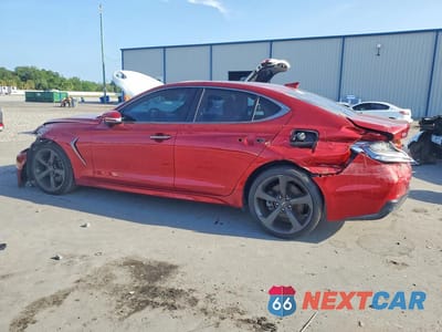 Drugie zdjęcie samochodu z przodu: 2019 GENESIS G70 2.0T ADVANCED VIN:KMTG44LA3KU019198 - miniatura