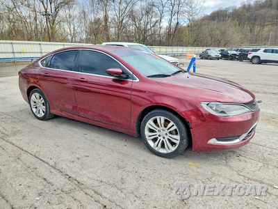 Czwarte zdjęcie samochodu z boku: 2015 CHRYSLER 200 LIMITED VIN:1C3CCCAB3FN730295 - miniatura