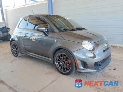 Czwarte zdjęcie samochodu z boku: 2012 FIAT 500 ABARTH VIN:3C3CFFFH2CT380286 - miniatura