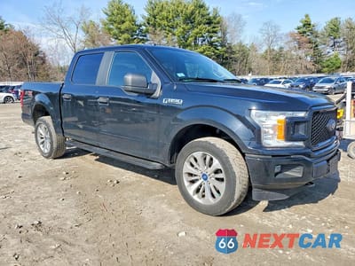 Czwarte zdjęcie samochodu z boku: 2018 FORD F150 SUPERCREW VIN:1FTEW1EP3JFE52782 - miniatura
