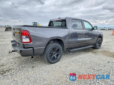 Trzecie zdjęcie samochodu z tyłu: 2021 RAM 1500 BIG HORN VIN:1C6RRFFG5MN628124 - miniatura