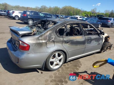 Trzecie zdjęcie samochodu z tyłu: 2008 SUBARU LEGACY 2.5I LIMITED VIN:4S3BL626687220797 - miniatura