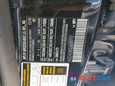 Zdjęcie 13 z 13 samochodu: 2014 MERCEDES-BENZ ML 350 VIN:4JGDA5JB5EA334792 - miniatura