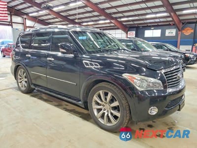 Czwarte zdjęcie samochodu z boku: 2011 INFINITI QX56 BASE VIN:JN8AZ2NE6B9005698 - miniatura