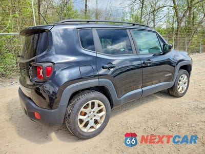 Trzecie zdjęcie samochodu z tyłu: 2015 JEEP RENEGADE LATITUDE VIN:ZACCJBBT2FPB97754 - miniatura