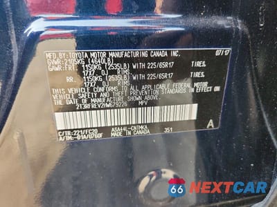 Zdjęcie 13 z 13 samochodu: 2017 TOYOTA RAV4 XLE VIN:2T3RFREV2HW679226 - miniatura