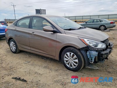 Czwarte zdjęcie samochodu z boku: 2013 HYUNDAI ACCENT GLS VIN:KMHCT4AE5DU486935 - miniatura