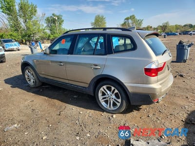 Drugie zdjęcie samochodu z przodu: 2007 BMW X3 3.0SI VIN:WBXPC93407WF10192 - miniatura