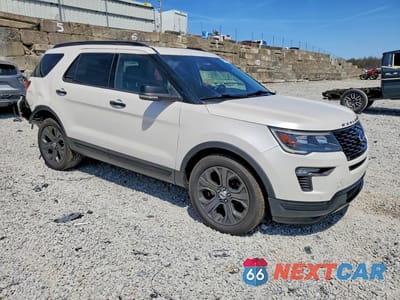 Czwarte zdjęcie samochodu z boku: 2018 FORD EXPLORER SPORT VIN:1FM5K8GT9JGC34916 - miniatura