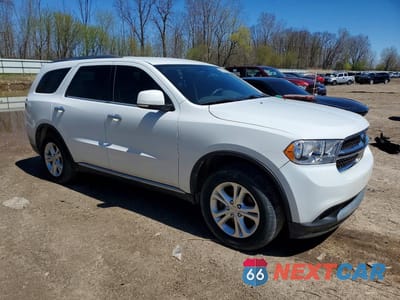 Czwarte zdjęcie samochodu z boku: 2013 DODGE DURANGO CREW VIN:1C4RDHDG1DC664149 - miniatura