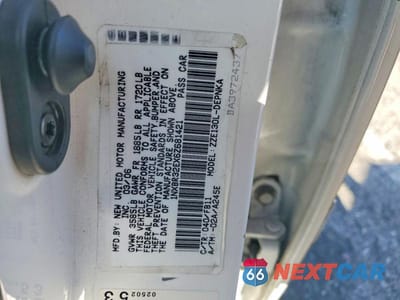 Zdjęcie 12 z 12 samochodu: 2006 TOYOTA COROLLA LE VIN:1NXBR32EX6Z681421 - miniatura