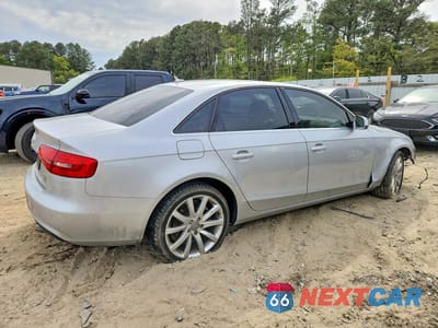 Trzecie zdjęcie samochodu z tyłu: 2013 AUDI A4 PREMIUM PLUS VIN:WAUFFAFL8DN051056 - miniatura