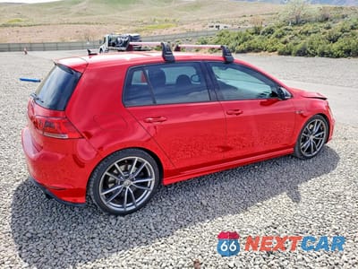Trzecie zdjęcie samochodu z tyłu: 2017 VOLKSWAGEN GOLF R VIN:WVWWF7AU8HW040922 - miniatura