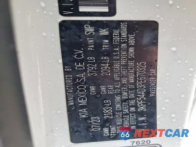 Zdjęcie 12 z 12 samochodu: 2023 KIA FORTE VIN:3KPF54AD3PE670325 - miniatura