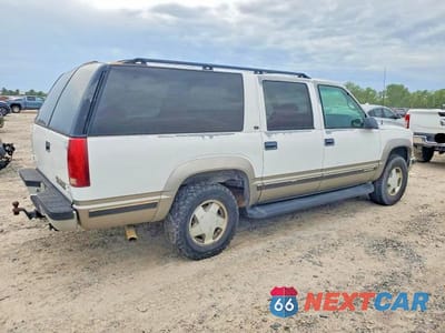 Trzecie zdjęcie samochodu z tyłu: 1999 CHEVROLET SUBURBAN K1500 VIN:1GNFK16R2XJ440152 - miniatura