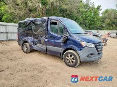 Czwarte zdjęcie samochodu z boku: 2021 MERCEDES-BENZ SPRINTER 2500 VIN:W1Z40FHY9MT049207 - miniatura