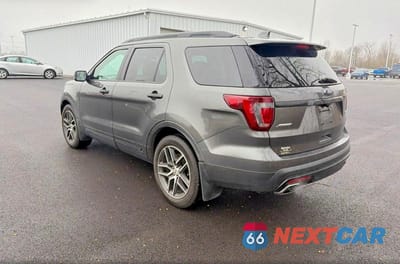 Trzecie zdjęcie samochodu z tyłu: 2017 FORD EXPLORER SPORT VIN:1FM5K8GT2HGC61160 - miniatura