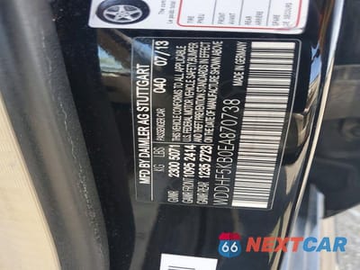Zdjęcie 12 z 12 samochodu: 2014 MERCEDES-BENZ E 350 VIN:WDDHF5KB0EA870738 - miniatura