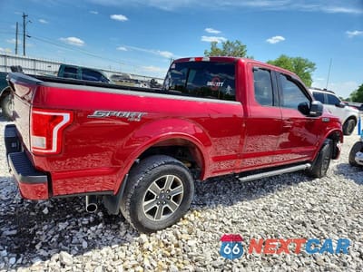 Trzecie zdjęcie samochodu z tyłu: 2015 FORD F150 SUPER CAB VIN:1FTFX1EG2FFB59769 - miniatura
