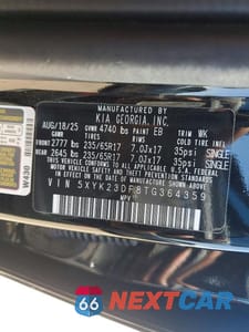 Zdjęcie 13 z 13 samochodu: 2026 KIA SPORTAGE LX VIN:5XYK23DF8TG364359 - miniatura