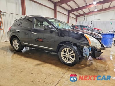 Czwarte zdjęcie samochodu z boku: 2012 NISSAN ROGUE S VIN:JN8AS5MV7CW376587 - miniatura