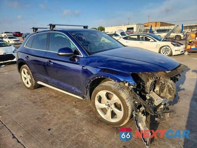 Czwarte zdjęcie samochodu z boku: 2022 AUDI Q5 PREMIUM PLUS 45 VIN:WA1EAAFY3N2086318 - miniatura