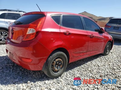 Trzecie zdjęcie samochodu z tyłu: 2014 HYUNDAI ACCENT GS VIN:KMHCT5AE1EU181326 - miniatura
