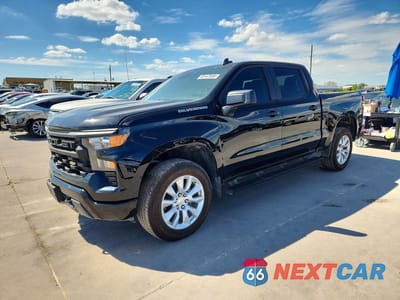 2025 CHEVROLET SILVERADO K1500 CUSTOM 3GCPKBEK9SG140738 - główne zdjęcie licytacji z USA - miniatura