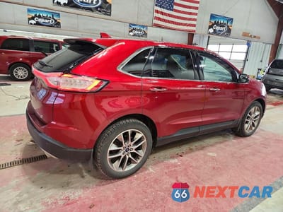 Trzecie zdjęcie samochodu z tyłu: 2016 FORD EDGE TITANIUM VIN:2FMPK4K8XGBC39417 - miniatura