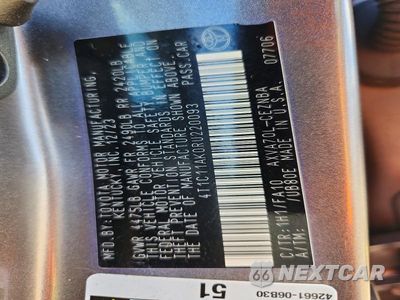 Zdjęcie 12 z 12 samochodu: 2024 TOYOTA CAMRY LE VIN:4T1C11AK0RU220093 - miniatura
