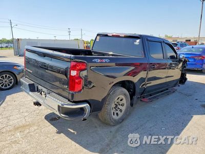 Trzecie zdjęcie samochodu z tyłu: 2023 CHEVROLET SILVERADO K1500 LT VIN:1GCPDDEKXPZ139384 - miniatura
