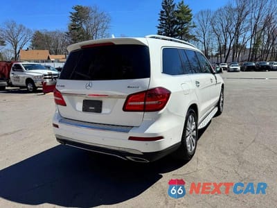 Trzecie zdjęcie samochodu z tyłu: 2017 MERCEDES-BENZ GLS 450 4MATIC VIN:4JGDF6EE6HA884065 - miniatura