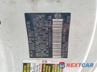 Zdjęcie 12 z 12 samochodu: 2008 TOYOTA CAMRY SOLARA SE VIN:4T1CE30P28U765711 - miniatura