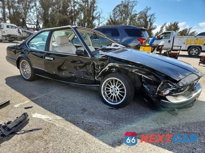 Czwarte zdjęcie samochodu z boku: 1988 BMW 635 CSI AUTOMATIC VIN:WBAEC8413J3267418 - miniatura