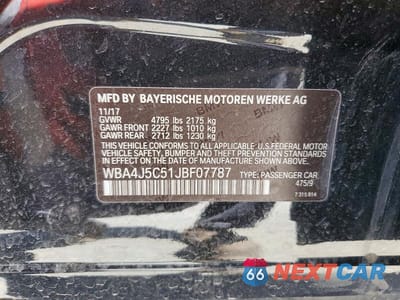 Zdjęcie 12 z 12 samochodu: 2018 BMW 440I GRAN COUPE VIN:WBA4J5C51JBF07787 - miniatura