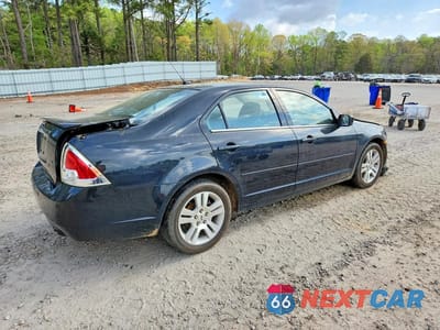 Trzecie zdjęcie samochodu z tyłu: 2009 FORD FUSION SEL VIN:3FAHP08ZX9R166837 - miniatura