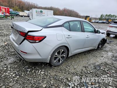 Trzecie zdjęcie samochodu z tyłu: 2020 NISSAN SENTRA SV VIN:3N1AB8CV1LY287317 - miniatura