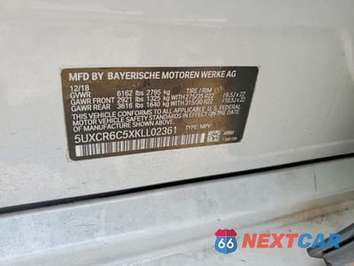 Zdjęcie 13 z 13 samochodu: 2019 BMW X5 XDRIVE40I VIN:5UXCR6C5XKLL02361 - miniatura