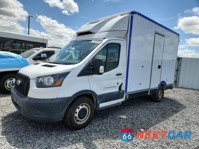 2021 FORD TRANSIT DELIVERY TRUCK 1FDBW5Z84MKA79921 - główne zdjęcie licytacji z USA - miniatura