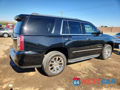 Trzecie zdjęcie samochodu z tyłu: 2018 GMC YUKON DENALI VIN:1GKS2CKJ3JR350198 - miniatura