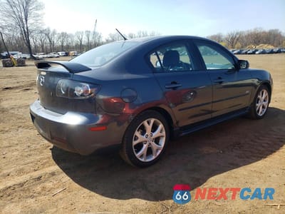 Trzecie zdjęcie samochodu z tyłu: 2009 MAZDA 3 S VIN:JM1BK324191207234 - miniatura