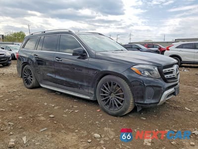 Czwarte zdjęcie samochodu z boku: 2019 MERCEDES-BENZ GLS 450 4MATIC VIN:4JGDF6EEXKB225973 - miniatura