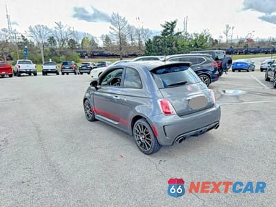 Trzecie zdjęcie samochodu z tyłu: 2013 FIAT 500 ABARTH VIN:3C3CFFFH1DT553409 - miniatura