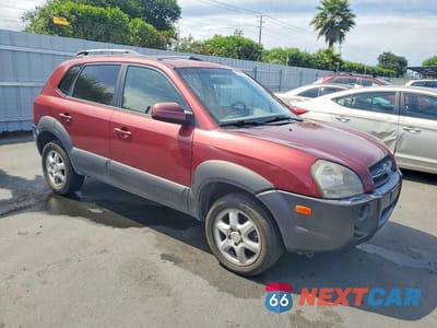 Czwarte zdjęcie samochodu z boku: 2005 HYUNDAI TUCSON GLS VIN:KM8JN12D95U168629 - miniatura