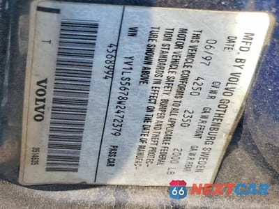 Zdjęcie 12 z 12 samochodu: 1998 VOLVO S70 GLT VIN:YV1LS5678W2472379 - miniatura