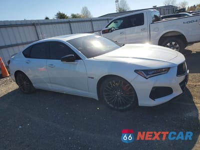 Czwarte zdjęcie samochodu z boku: 2021 ACURA TLX TYPE S VIN:19UUB7F03MA001396 - miniatura