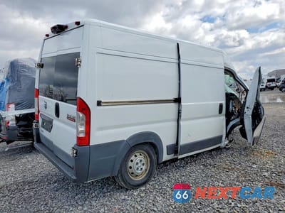 Trzecie zdjęcie samochodu z tyłu: 2017 RAM PROMASTER 2500 DELIVERY VAN VIN:3C6TRVCG0HE522730 - miniatura